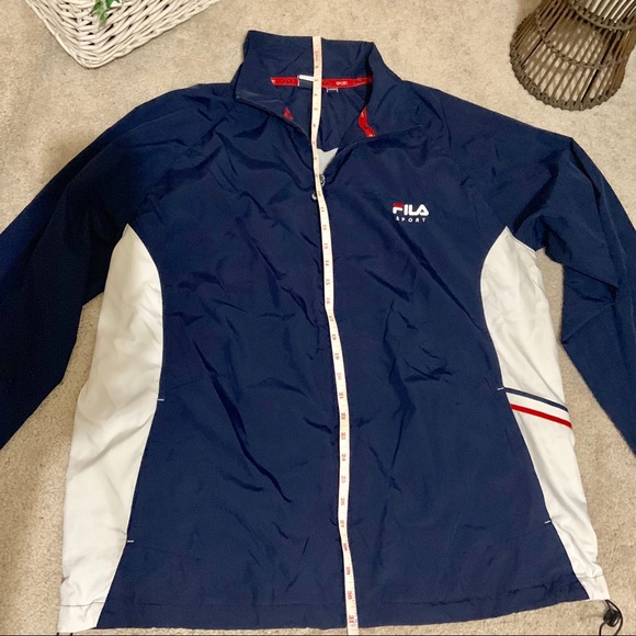 Chunky Fila Wind Breaker Jacket - Picture 2 of 4